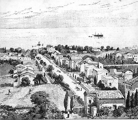German colony in Haifa 1875