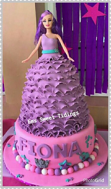Barbie Popstar Cake by Emily Gonzales Villamor