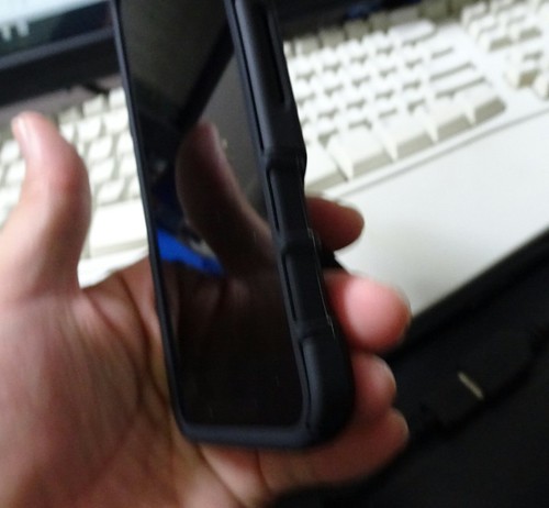 Nexus5xストラップ付きケース