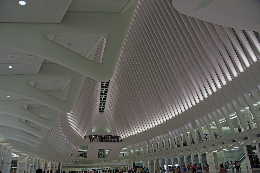 Picture Taken Inside Of The Oculus Structure At The World