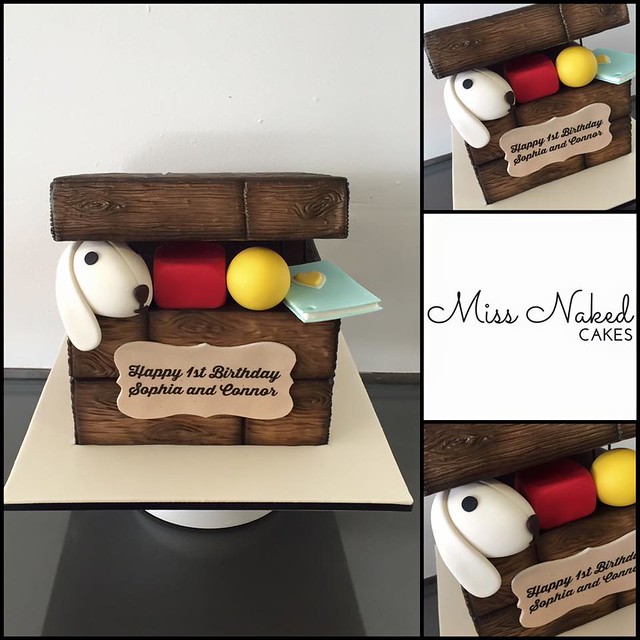 Toy Box Cake by Miss Naked Cakes