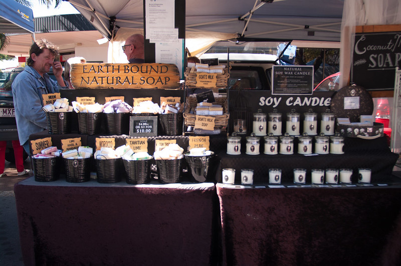 Earthbound Soy Candles at the Cleveland Markets, Brisbane QLD Australia 20150802-VPR00301.jpg