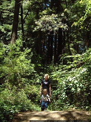 rachel and nick on the trail in la honda   dscf8642 