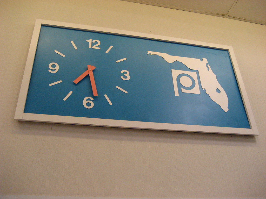Awesome Clock at Publix on Apalachee Parkway