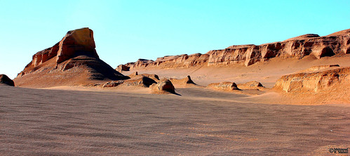 sun landscape sand shadows desert iran hills kerman shahdad