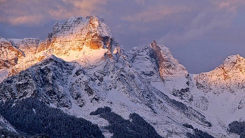 italy veneto alps easternalps dolomites ssebastaianotamergroup mountains winter snowfall