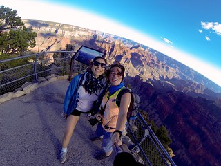 Selfie devant le Grand Canyon