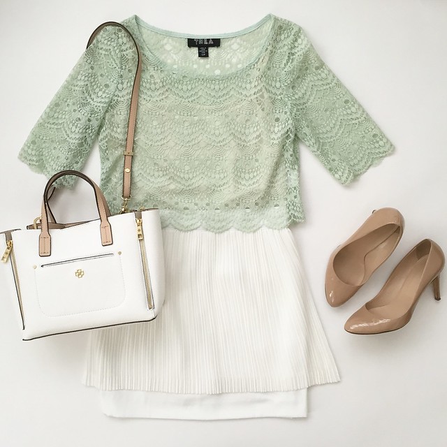   Lyra Pleat Pleat Skirt (LR304) Outfit #2