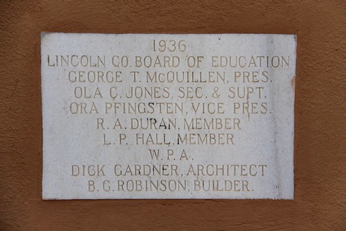 historicbuilding worksprogressadministration wpa lincoln lincolncounty newmexico