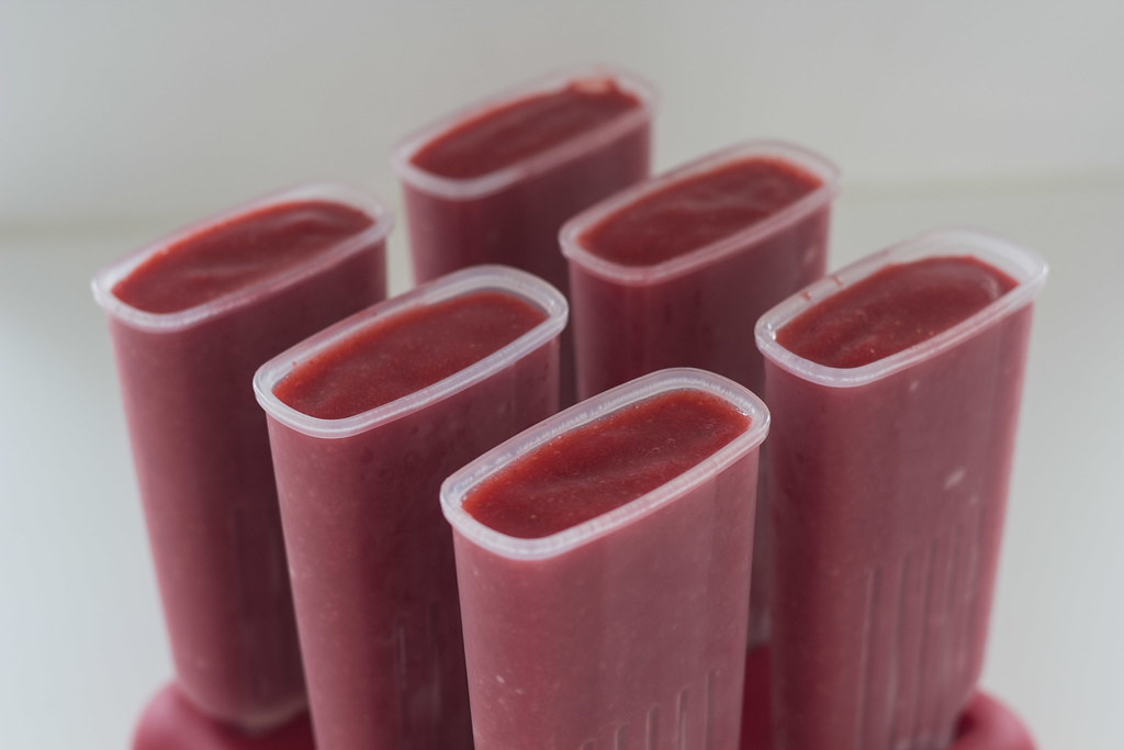 Recipe for Strawberry Popsicle
