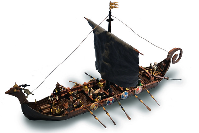 lego viking longship