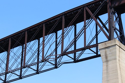 canada outlook saskatchewan railroadbridge southsaskatchewanriver cpr railroadtrestle canadianpacificrailway historicbridge trussbridge trestlebridge canadianbridge decktruss municipalheritageproperty outlookbridge outlookrailroadbridge
