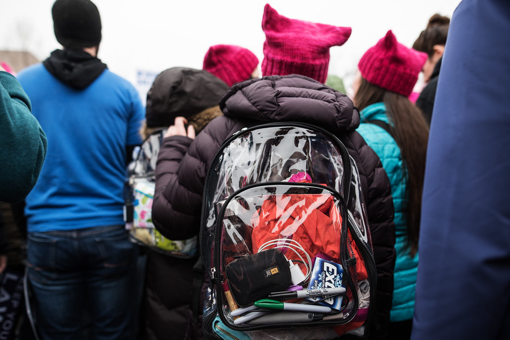 womens march clear backpack