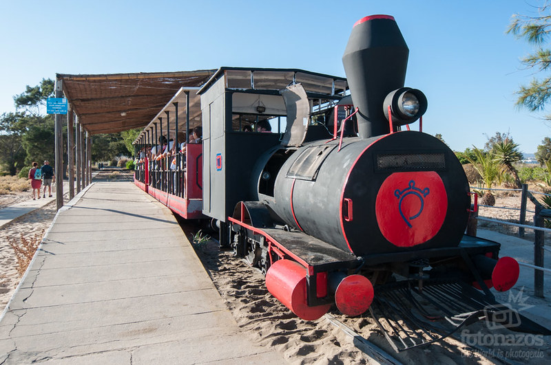 El tren de Praia do Barril en Tavira, Algarve