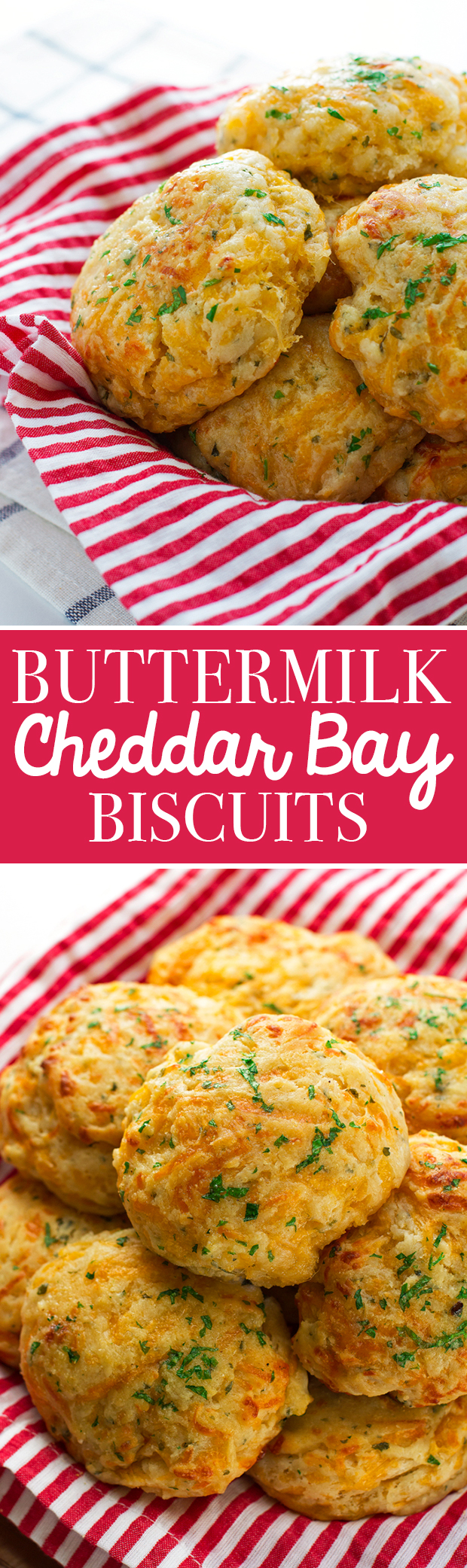 Buttermilk Cheddar Bay Biscuits - the most delicious Red Lobster style biscuits! #cheddarbaybiscuits #biscuits #redlobsterbiscuits | Littlespicejar.com