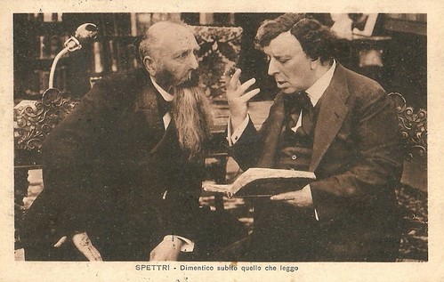 Ermete Zacconi in Spettri (1918)