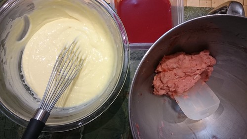 Strawberry Lemon Cake - Components