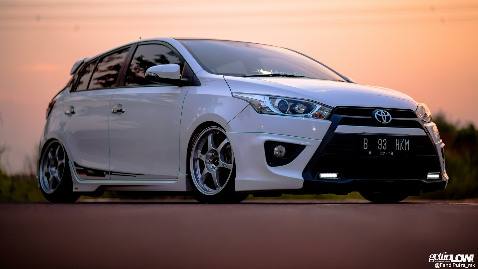 GETTINLOW Modifikasi Toyota Yaris 2014 Milik Nasrul Dari Pandeglang