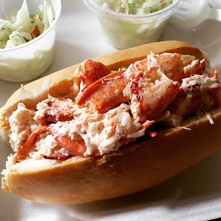 Today's lunch from #seaportgrille #Gloucester #lobsterroll #foodstagram #instafood #yumo #CapeAnn #summer #delish #seafood