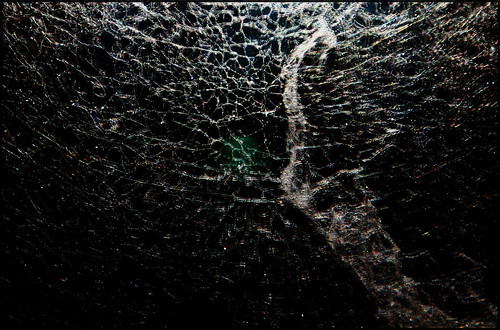 black eerie cobwebs