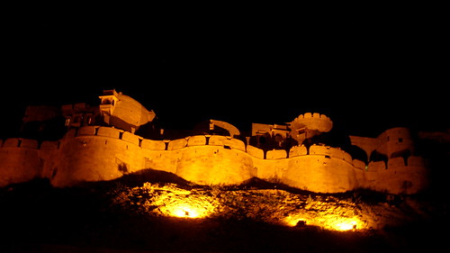 Jaisalmer Fort view at Night