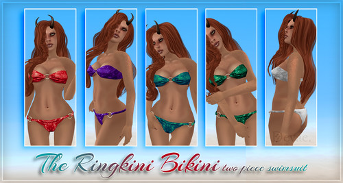 Devae. Attire: The Ringkini Bikini