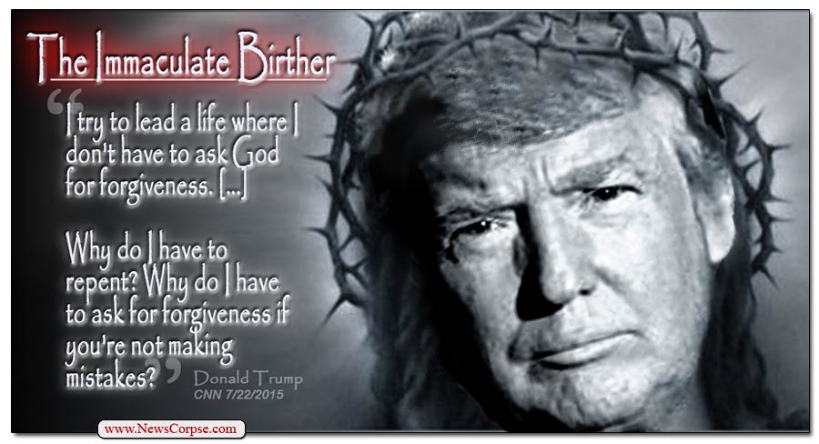 Donald Trump Immaculate Birther