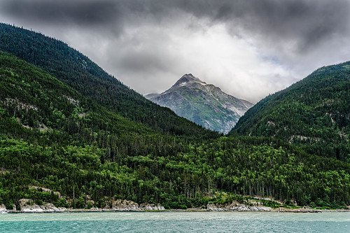 ocean usa mountain mountains water weather alaska clouds scenic manipulations skagway hdr highdynamicrange taiyainlet lightroomhdr lrhdr locationrecorded