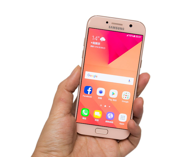 防水強！自拍美！Samsung Galaxy A5/A7 (2017) 測評分享 @3C 達人廖阿輝