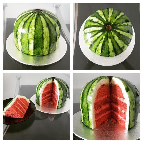 Watermelon Cake by Charlene Clarke of Chardore Cakes