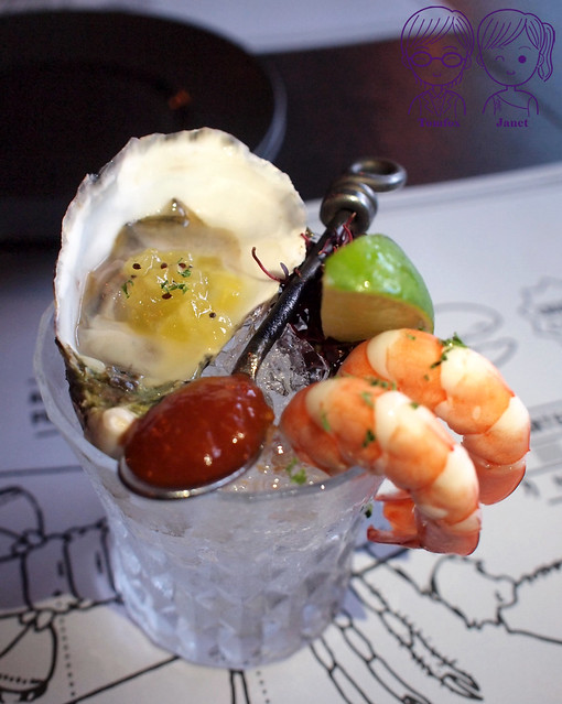 18 The Lobster Bar 柚子奇異果生蠔&鮮蝦雞尾酒