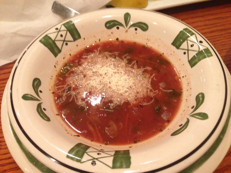 Minestroni Soup, Olive Garden