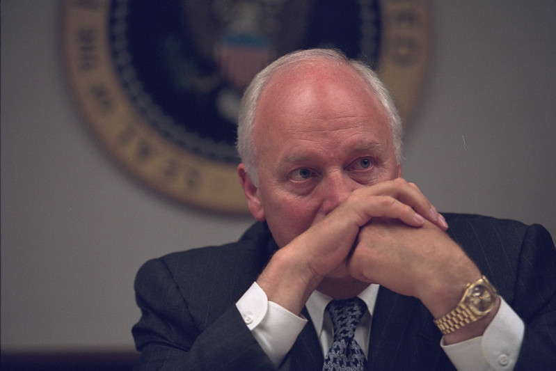 Vice President Cheney in the President's Emergency Operations Center (PEOC)