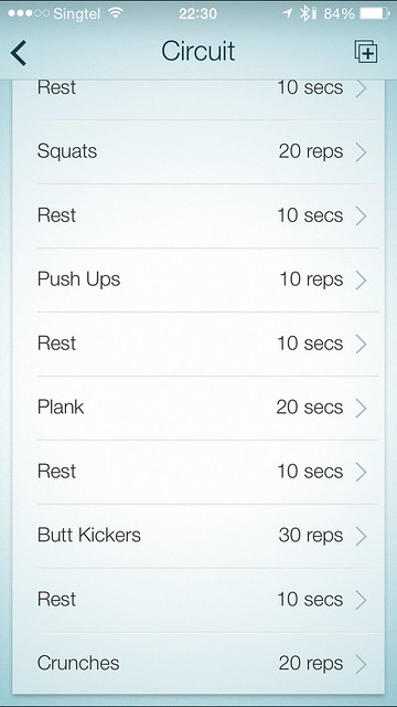 Jabra Sport iOS App - Cross Training Workout