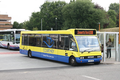 Courtney YJ57 XXE on Route 108, Bracknell Bus Station