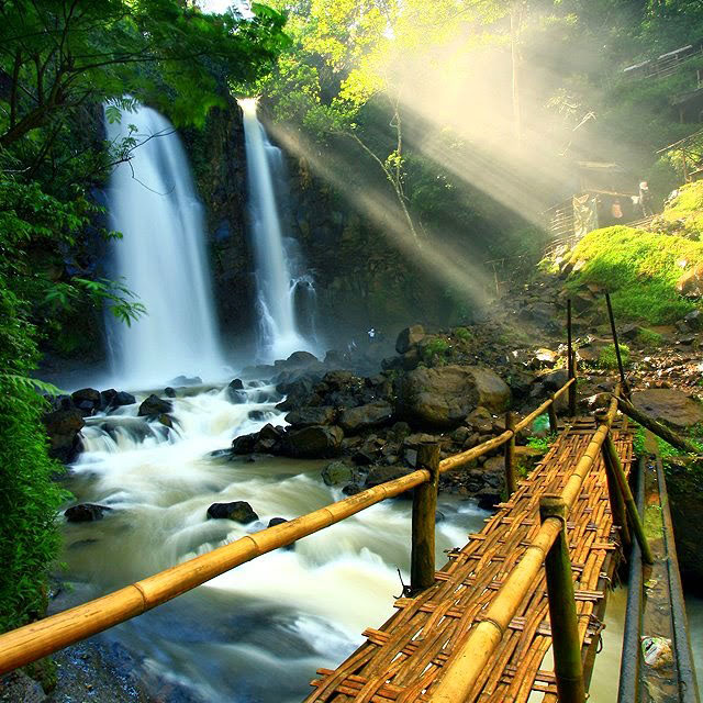 10 spectacular waterfalls  in Bandung  that are unknown to most
