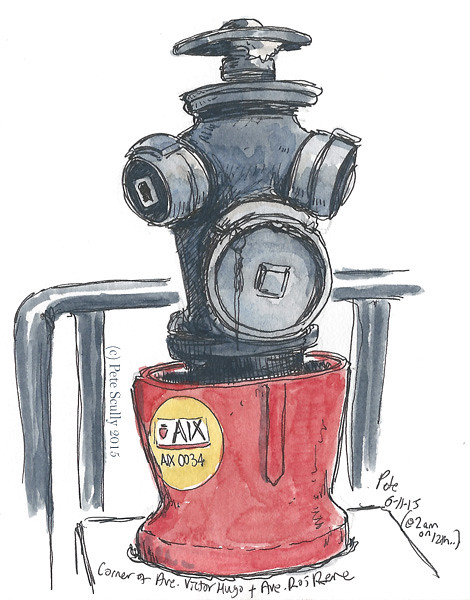 Aix-en-Pce hydrant