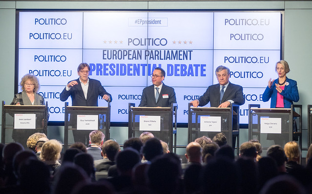 20170111 - POLITICO's European Parliament Presidential Debate