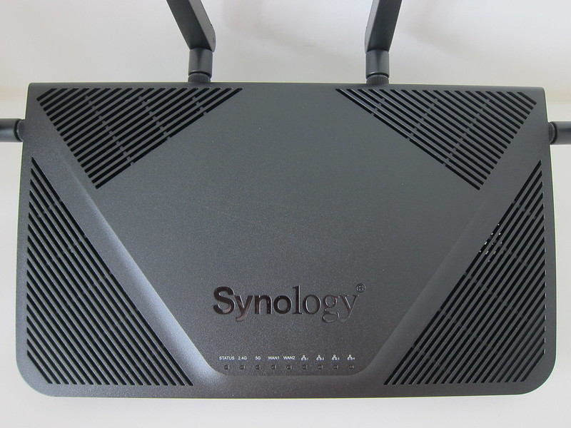 Synology Router RT2600ac - Top