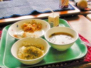 Photo:Japanese school lunch By:roger jones