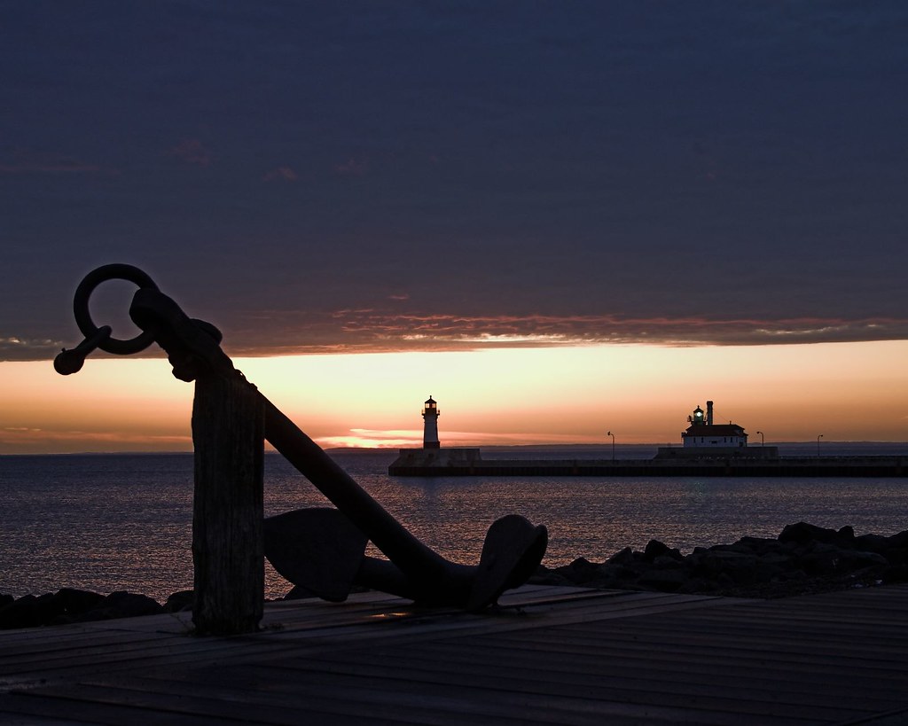 Sunrise from 12th Street Beach • Duluth, MN • May 18