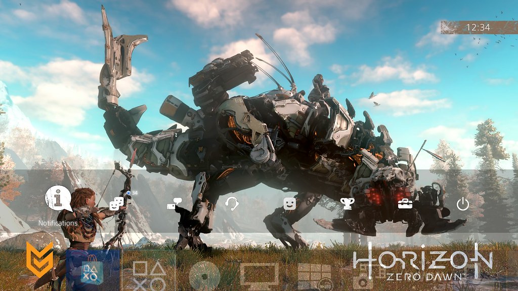 Horizon PS4 Theme