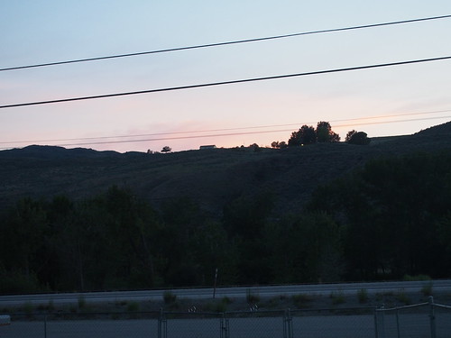 sunset rural