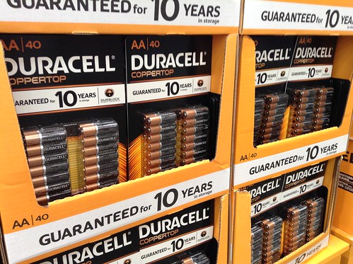 Duracell Batteries, at Costco
