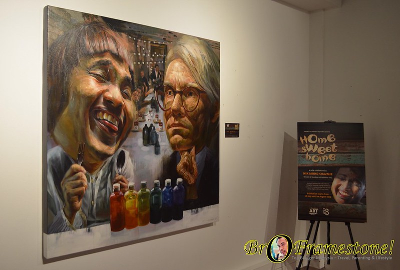 Solo Exhibition Nik Mohd Shazmie Nando's Art Iniative