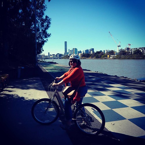 Decided to ride from our home to South Bank for Regional Flavours. To be honest, the prospect of food was the only thing that got me through the stupid hills.