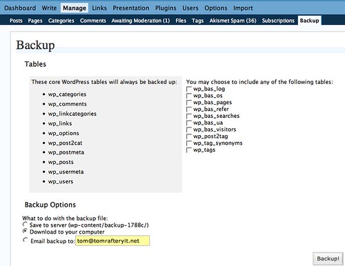 Wordpress Plugin