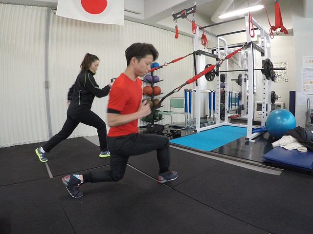 鈴木翔選手、渡瀬あゆみ選手、トレーニングサポート、ファンクショナルトレーニング