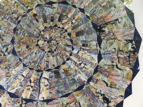 Buxton Museum Ammonite Art Collage