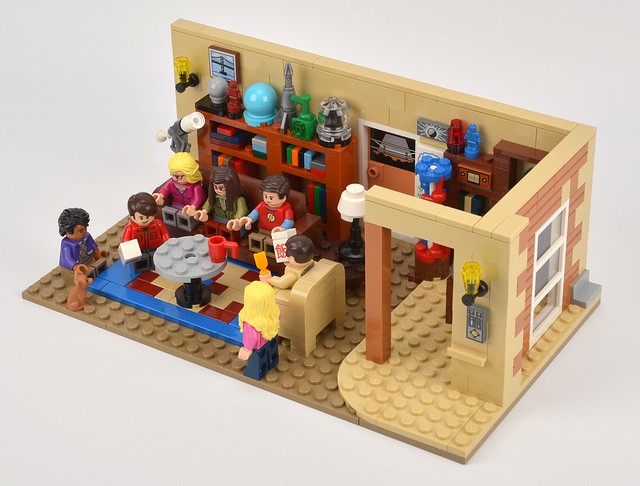 Big bang theory 2025 lego set for sale